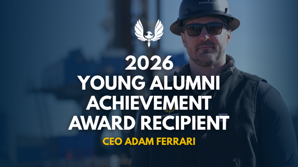 Phoenix Energy CEO Adam Ferrari named 2026 Young Alumni Achievement Award Recipient
